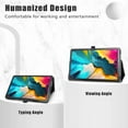 thumbnail image 3 of Case For 11" TCL NXTPAPER 11 Tablet Folding Cover with Elastic Closure Black, 3 of 5