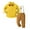 Yellow, variant on Zshosam Baby Wedding Outfit Boy Baby Boy Clothes Suit Newborn Infant Gentleman Outfits, Formal Dress Shirt+ Bowtie+ Suspender Pants Wedding Party Set Size 4T 5T,(Black 4-5 Years)