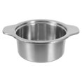 thumbnail image 1 of 1pc Stainless Steel Hot Pot Container Household Restaurant Food Cooking Pot (Silver), 1 of 9