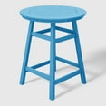thumbnail image 6 of WestinTrends Outdoor 37" Counter Height HDPE Patio Round Bar Table, Pacific Blue, 6 of 7