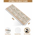 thumbnail image 4 of Stair Treads for Wooden Steps, Pastoral Botanical Peel and Stick Stair Treads with Adhesive, Vintage Mushroom Spring Summer Flowers Non Slip Indoor Stairs Runner Rugs Mats for Elders Dogs 8"x30"7PCS, 4 of 7