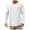 White, variant on Men Blouses Long L Work Out Shirts Men Nonslip Slipper Long Sleeve Rayon Shirt Exercise Tops Plain Solid Shirts Scrub Jacket Sleeve Mens Casual Tie Football Shirt Solid Color Damage Grey 3XL