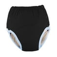 thumbnail image 2 of Culottes en Tissu Réutilisables pour Adultes, Culottes d'Incontinence pour Aînés, Noir, 2 of 8