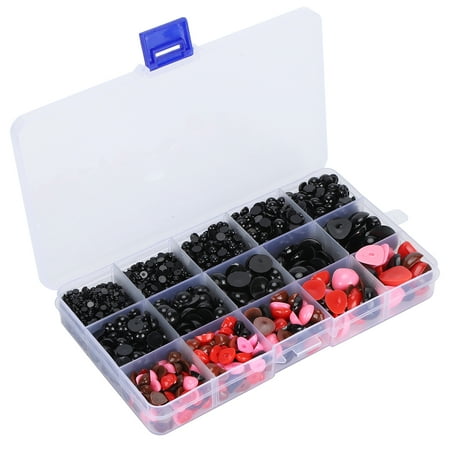 

Plastic Eyes And Noses Set Exquisite Toy Eyes And Noses Durable For Professional Use For DIY For Children For General Purpose Multicolor