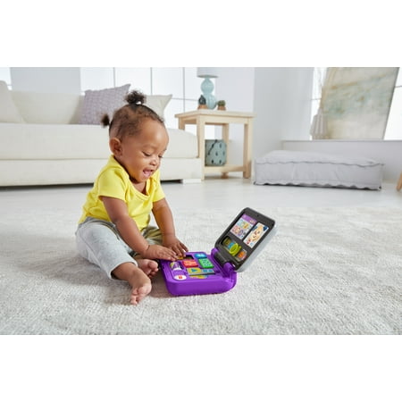 Fisher-Price - Laugh & Learn Click & Learn Laptop - Purple