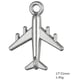 thumbnail image 2 of 10 piezas de colgantes de abalorios de avión, colgantes de abalorios de avión para manualidades, accesorios de fabricación de joyas para de co Macarena Colgantes de dijes de joyería, 2 of 8