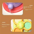 thumbnail image 4 of Baby Busy Hand Grasping Ball Puzzle Sense All-in-one Grasping Touching Ball Rattle Early Education Baby Toy Six-sided, 4 of 4