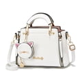 thumbnail image 1 of Monedero Xiaoyu Fashion para mujer con forma de bandolera, color blanco, 1 of 9