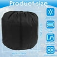thumbnail image 2 of 2Pcs Flower Pot Freeze Covers Oxford Fabric Flower Pot Winter Covers Breathable Flower Frost Protection Cover Easy to Use Winter Pot Covers for Freeze Protection Outdoor Shrubs, 2 of 10