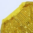 thumbnail image 5 of Womens Pants Trendy Shiny Sequins Street Dance Outfits Hop Jazz Dance Performance Full Zipper Tops with Harem Pants Set Womens Work Pants Yellow XL, 5 of 6