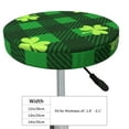 thumbnail image 4 of Easygdp Happy St. Patrick'S Day5 Easy To Install Bar Chair Cover&Cound Chair Cover&Elastic Stool Cover, Washable&Bottom With Elastic Edge - 12 Inch, 4 of 7