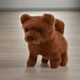 thumbnail image 3 of Electric plush toy puppy can walk, bark, nod and wag its tail 1-3 pet playhouse children's toys (vertical eared teddy bear [green]), 3 of 4