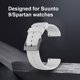 thumbnail image 2 of sweethay Reemplazo de correa de silicona suave para reloj inteligente , correa de para 9/9 Baro / Spartan Baro Sports Relojes inteligentes blanco, 2 of 6