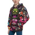 thumbnail image 2 of Easygdp Monstrous Cartoon Characters Boys Hoodie Kids Sweatshirt Youth Pullover With Hood-X-Large, 2 of 6