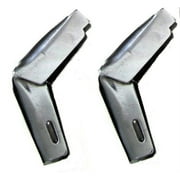Taylor Cable 2571 Spark Plug Boot Heat Shield - Aluminum - Polished - 135 Degree Plug Boots - Pair