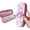 Pink, variant on Kuromi 3D Pencil Case Pencil Pouch 9" x 4" x 1.5" with Bonus Keychain