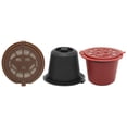 thumbnail image 1 of Wdftyju 3 filtros de cápsulas de café reutilizables recargables para máquina Nespresso (Multi) Wdftyju 3rk3tj0sp0sj1md7, 1 of 6