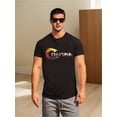 thumbnail image 1 of [Cotton Cartoon Tee] Comfortable Cartoon Pattern Cotton T-Shirt - Men's Casual Fashion Round Neck Short Sleeved Versatile Daily Wear, 1 of 6