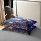 thumbnail image 4 of Dibujos animados Western Dragon Queen Funda Nórdica Oil Painting Style Tie Dye Galaxy Sky, 4 of 7