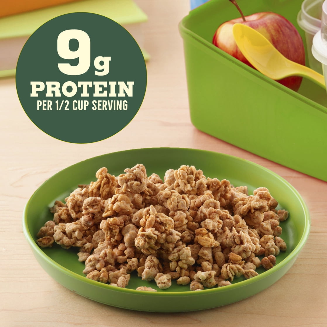 (3 pack) Nature Valley Granola, Dipped Salted Caramel Flavored, 9g Protein, 11 oz