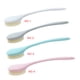 thumbnail image 5 of Bewildely Cepillos para el cuerpo del baño Cepillos de cerdas de nailon para baño de mango largo Masajeador exfoliante Herramienta de ducha de Suministros de limpieza para el hogar blanco Bewildely HA1490-01B, 5 of 6