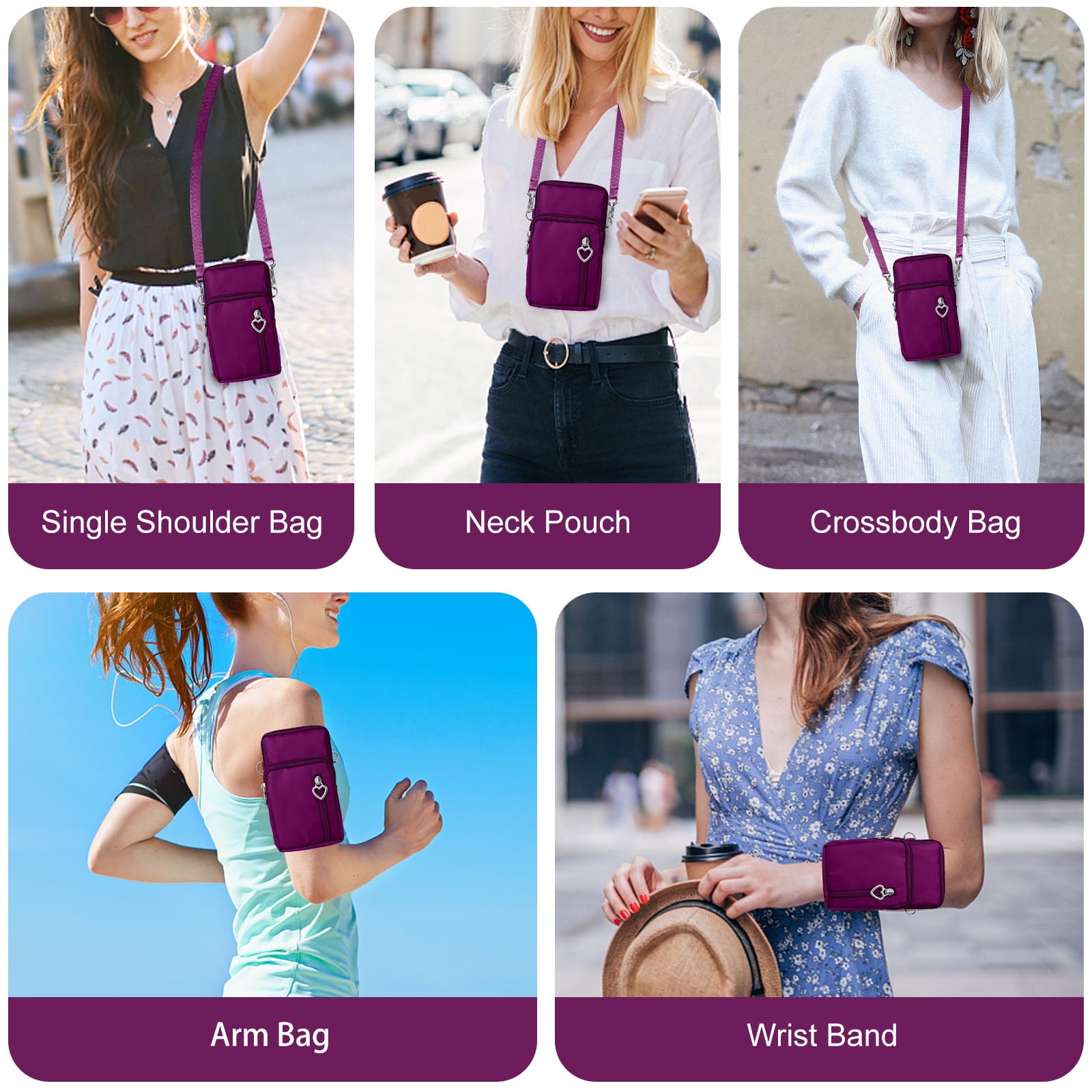 EEEKit Cell Phone Purse, Small Crossbody Bag for Women, Universal Crossbody  Wallet Phone Bag, Travel…See more EEEKit Cell Phone Purse, Small Crossbody