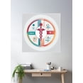 thumbnail image 2 of We Love Our Nurses Poster Wall Art, Modern Wall Decor, 24x24 UNFRAMED, 2 of 3
