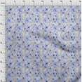 thumbnail image 4 of oneOone Polyester Spandex Medium Purple Fabric Floral Sewing Craft Projects Fabric Prints By Yard 56 Inch Wide, 4 of 4