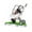 White Brown, variant on jinwen Golf Bag Miniature Pen Holder Golf Souvenir 20x12x20cm for Home Office Decor White Green