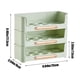thumbnail image 3 of Contenedor Para Almacenar Huevos, Organizador Apilable Para Refrigerador, Estante Para Puerta Lateral, Caja Para Alimentos De Cocina, Verde, 3 of 8