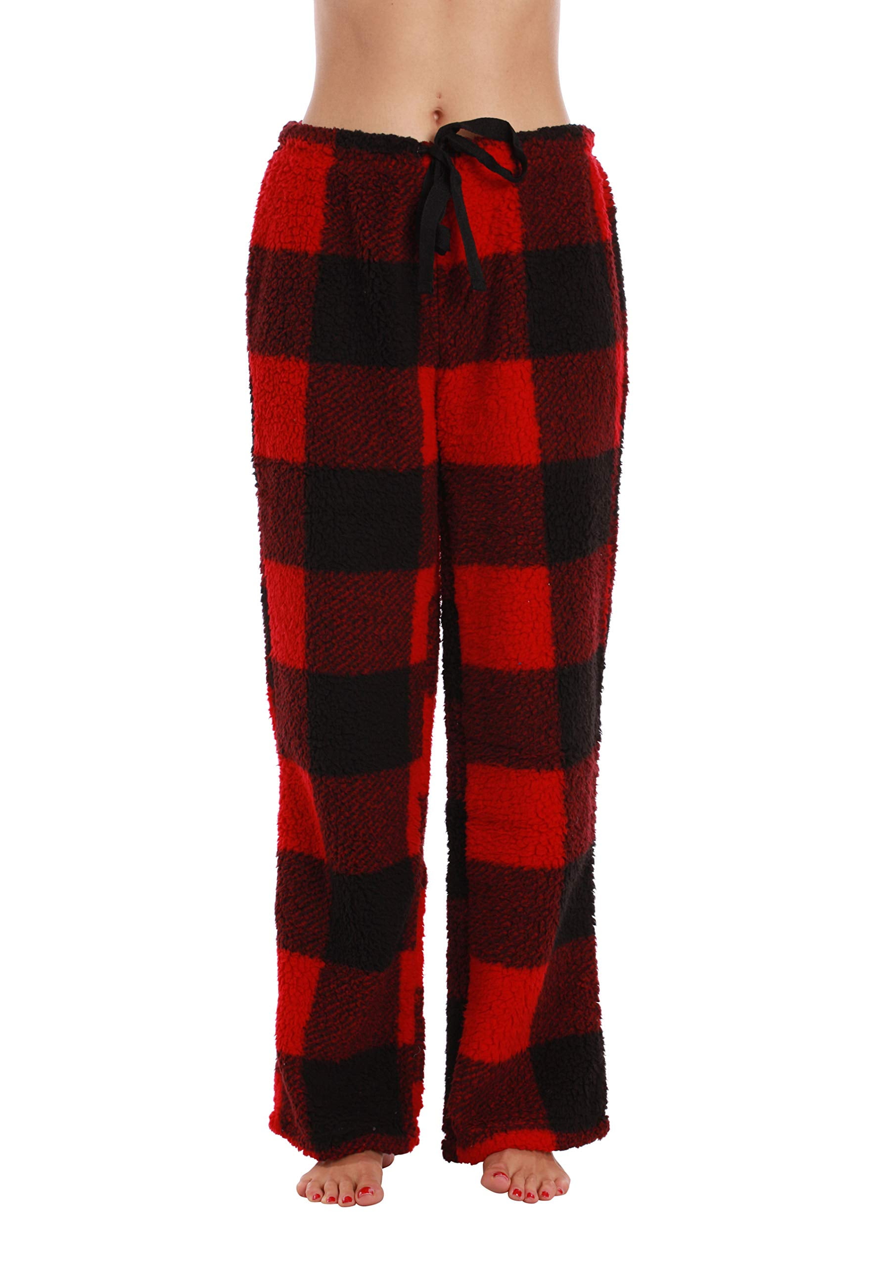 Just Love Plush Pajama Pants for Girls 45501-REDBLK-6X 