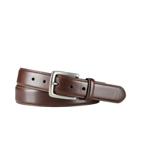 Polo Ralph Lauren Edge Stitched Leather Belt Med Brown Size 38
