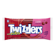 Twizzlers, Super Long Nibs Cherry Chewy Candy, 11 Oz.