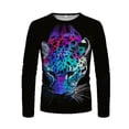 thumbnail image 3 of Camiseta de diario unisex para hombre, estampado gráfico en 3D, camisetas de manga larga, blusa informal Pompotops oipoqjl4138, 3 of 9