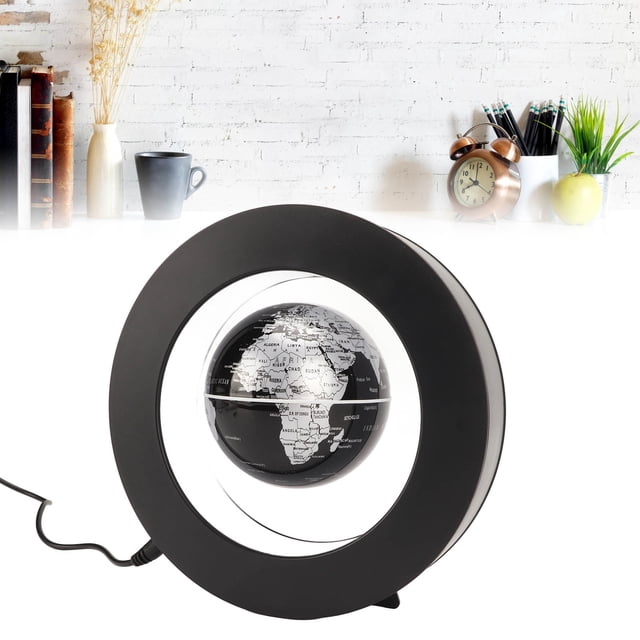 Globo de Levitación Magnética con Luz LED para Escritorio de Oficina en Casa Textura Esmerilada Tecnología de Transferencia de Alta Precisión Decoración de Escritorio Globo ANGGREK Otros