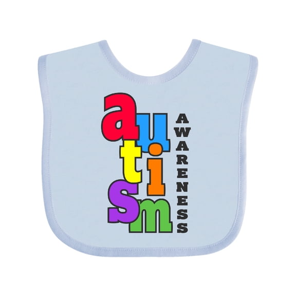 Inktastic Autism Awareness Boys or Girls Baby Bib