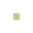 thumbnail image 2 of Deltana S44R43 4" x 4" x 1/4" Radius Hinge; Bright Brass Finish, 2 of 2
