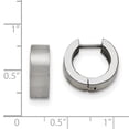 thumbnail image 3 of Boucles d'Oreilles Créoles Rondes en Acier Inoxydable 5mm, 3 of 7