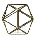 thumbnail image 4 of Cheungs Abstract Metal Table Decor - Brown - Large, 4 of 4