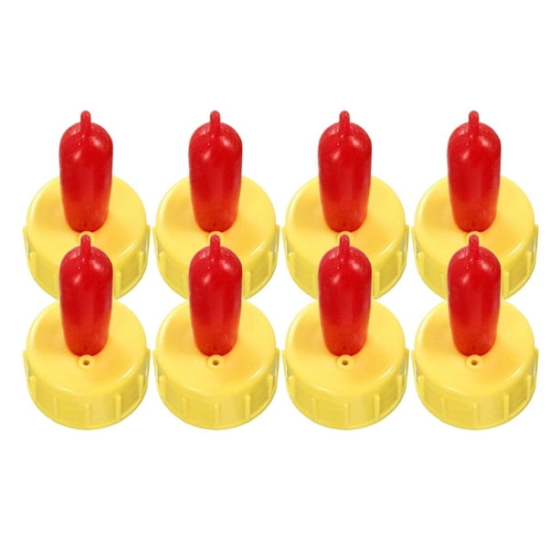 8x de leche de cordero de silicona suave para cachorro de , biberón para gatos, atornilble, de usar Macarena Tetinas para biberón de cordero