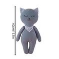 thumbnail image 2 of 2026 New Cat Plush Toys, Stuffed Animals Toys Cat Soft Pillow Toys, Anime Game Peripheral (Without Label)Best Birthday Gifts for Holiday Xmas Easter for Friend and Family (Plush Toys, Khaki), 2 of 5