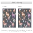 thumbnail image 4 of Yayeee Garden Flag 12"x18" Double Sided Outdoor Yard Lawn Holiday Decorations, Neon Llamas Pattern, 4 of 6