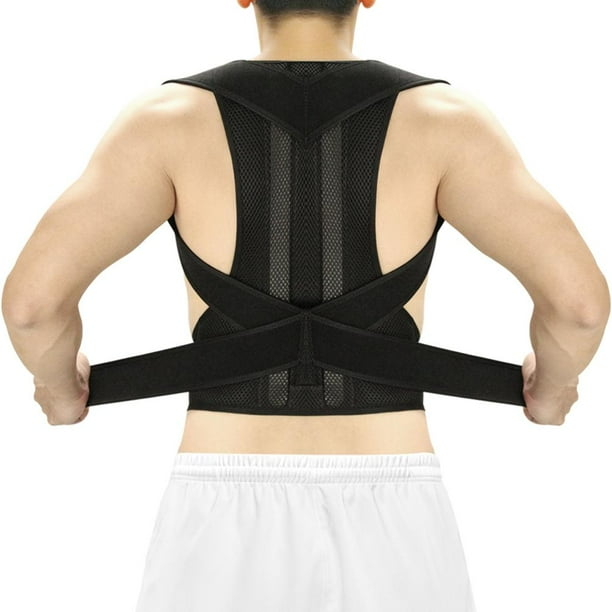 Corrector de postura para espalda, cómodo y ajustable, para mujeres y hombres.