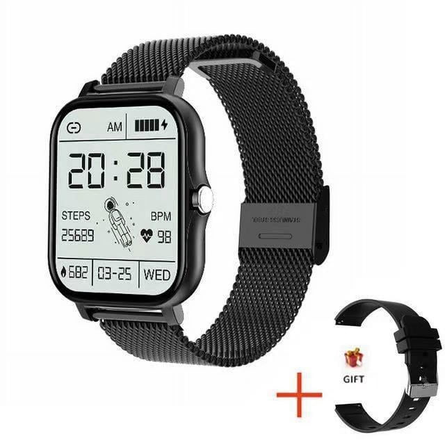 Reloj inteligente Bluetooth Llamada Ejercicio Podómetro Frecuencia cardíaca Presión arterial Oxígeno en sangre Sueño Monitoreo de salud