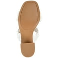 thumbnail image 6 of Journee Womens Melissa Open Square Toe Block Heel Dress Sandals, Widths Available, 6 of 10