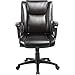 thumbnail image 3 of Lorell Soho High-Back Leather Chair, Black, 3 of 4