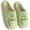 GreenFace, variant on CHICVOMEY Christmas Slippers for Women & Men - Plush Fuzzy Family Matching House Slippers with Non-Slip Sole, Warm Cozy Holiday Slippers