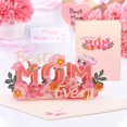 thumbnail image 3 of Tarjeta del día de la madre, regalo para abuelas, tarjetas de felicitación, regalo para mamá, abuela, tarjeta emergente 3D para el día de la madre con sobre, idea de regalo para mamá, tema feliz día de la madre ER, 3 of 5