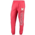 thumbnail image 4 of Men's Concepts Sport Red/Heather Charcoal Maryland Terrapins Meter Long Sleeve Hoodie Top & Jogger Pajama Set, 4 of 5