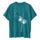 thumbnail image 3 of Camisetas de Manga Corta para las Mujeres Impreso Cuello Redondo Suelto Camiseta, Casual Cuatro Estaciones Blusa para el Hogar, 3 of 3